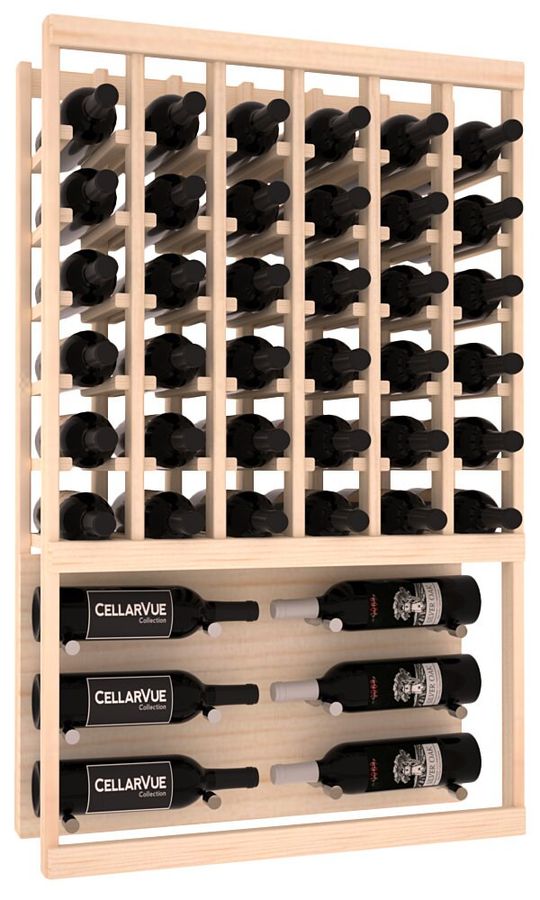 26" Top Showcase Display Wine Rack Display Kit in Ponderosa Pine. added by Spoak Member
