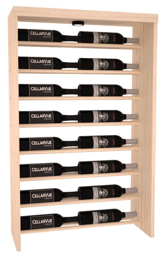 26" Top Horizontal Wine Rack Display Kit in Ponderosa Pine. added by Spoak Member