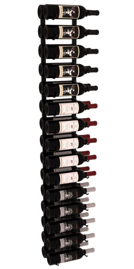 VintageView WS52 - 30 Bottle Wall Mounting Metal Wine Rack - 3 Available Finishes added by Spoak Member