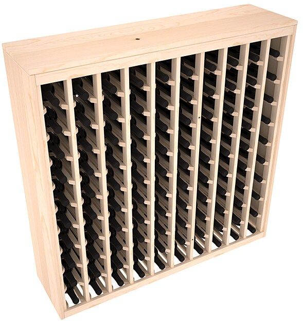 100 Bottle Cabinet Style Wine Storage Rack Kit in Ponderosa Pine. added by Spoak Member