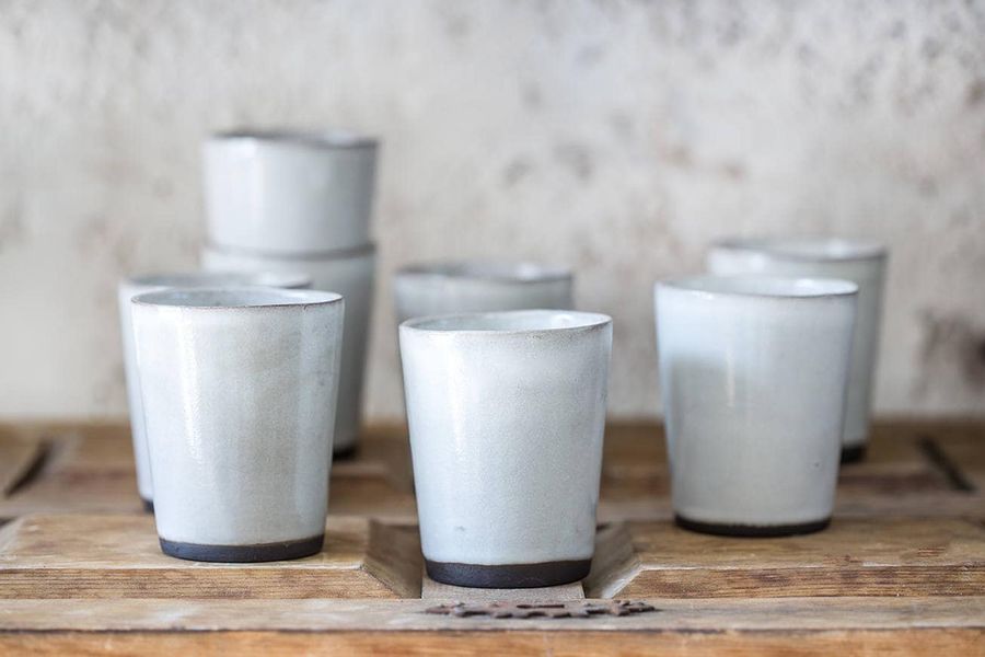 Ceramic Espresso Cups Set,  White Cups, Ceramic espresso cups, Modern Espresso Cups, Espresso Mug added by Spoak Member