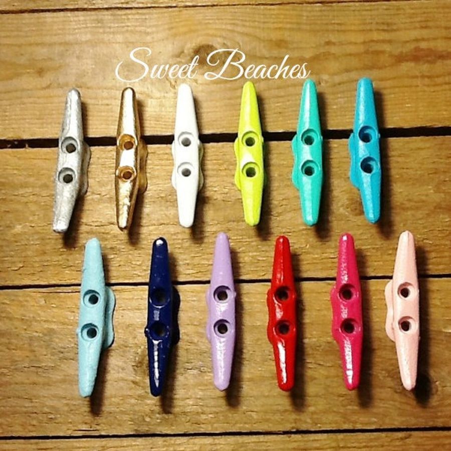 4 Inch Painted Boat Cleat Dock Cleats Beach Seaside Nautical - Etsy added by Janae Sullivan