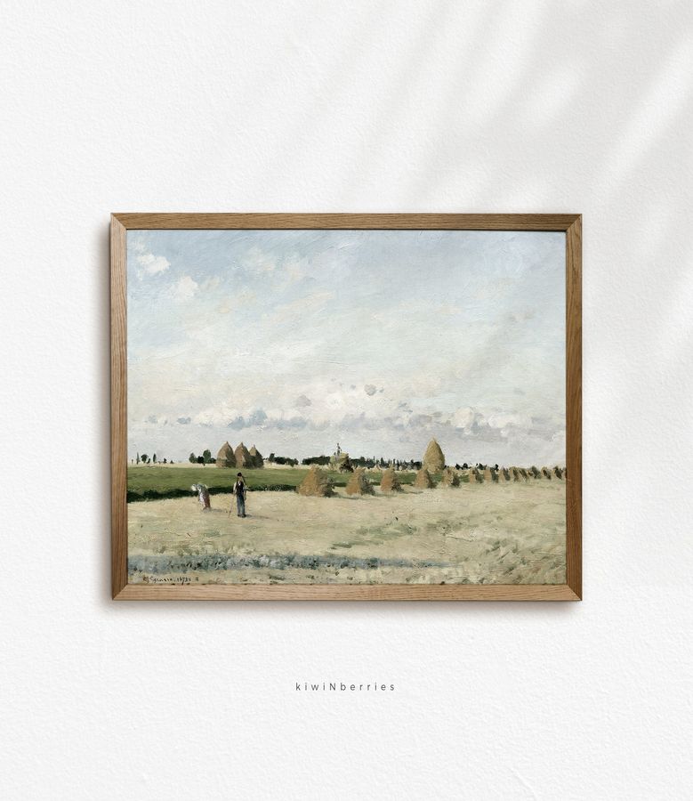 Country Landscape Print, Vintage Painting, Rustic Country Print, Country Poster, Farmhouse Decor, Country Farm Decor, Farmhouse Paintings added by Spoak Member