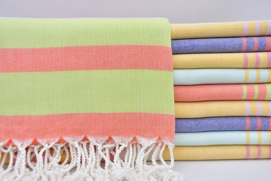 Turkish Towel,Sets Towel,Bachelorette Part Towel,Set of 10 Pcs Towel,40"x70",Turkish Peshtemal,Bridesmaid Gift Towel,B4-melis-set15 added by Spoak Member