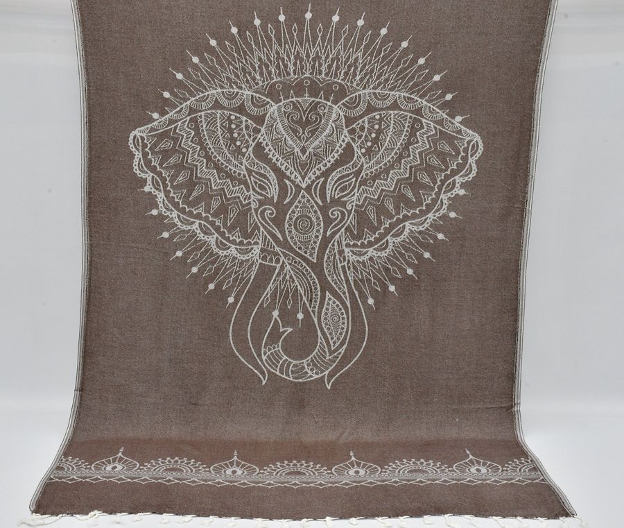 Turkish Towel,Decorative Towel,Bath Towel,Brown Towel,38"x65",Christmas Gift Towel,Wholesale Towel,Cotton Towel,Double Face Towel,K1-fil added by Spoak Member