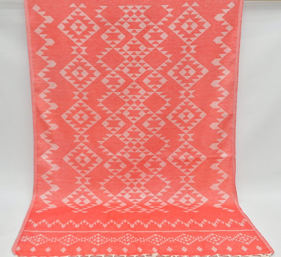 Turkish Towel,Orange Towel,Festival Towel,Shower Towel,Decorative Towel,Beach Towel,40"x70",Cotton Towel,Turkish Peshtemal,K1-kilim added by Spoak Member