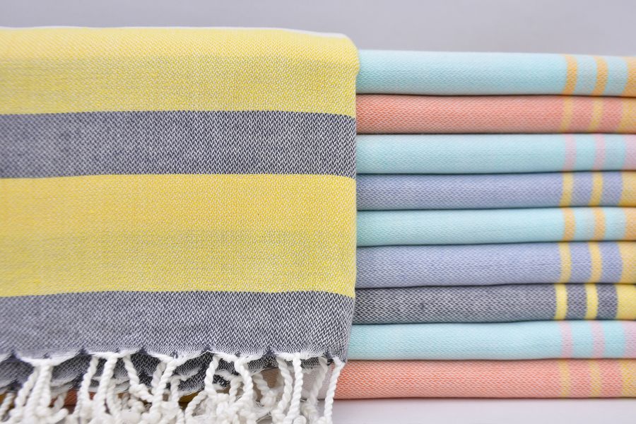 Turkish Towel,Sets Towel,Shower Towel,Anatolian Towel,Set of 10 Pcs Towel,40"x70",Turkish Peshtemal,Bath Peshtemal,B4-melis-set3 added by Spoak Member