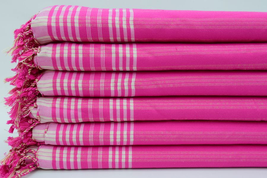 Stonewashed Peshtemal,Fuchsia Towel,Organic Cotton Towel,Peshtemal Towel,Stone Washed Towel,Turkish Towel,36"x73",Bath Towel,K2-cizgitas added by Spoak Member