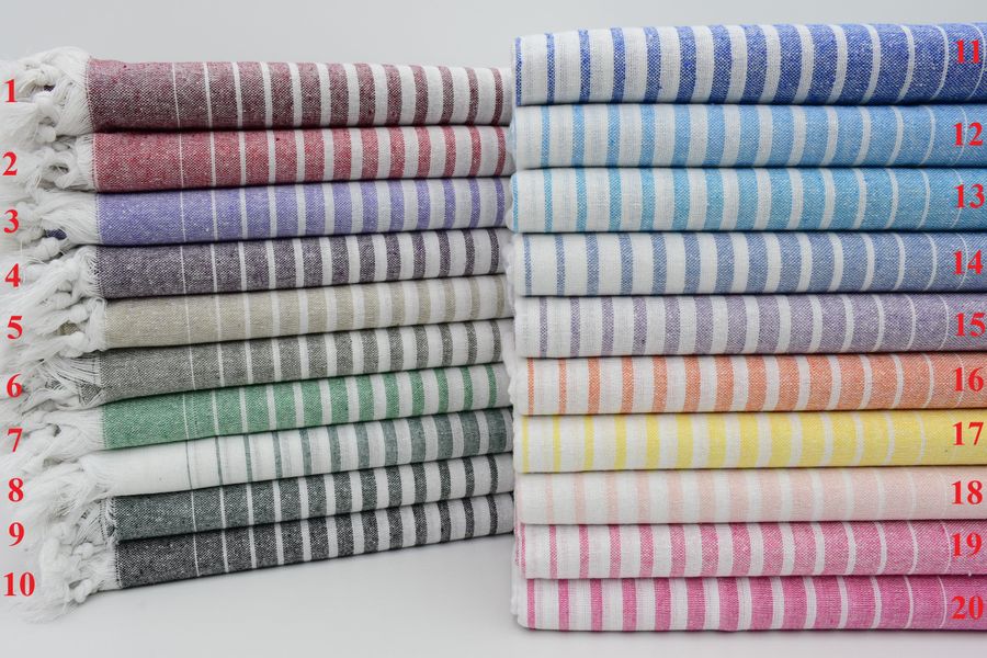 Turkish Towel,Beach Towel,Personalized Towel,Wholesale Towel,40"x69",Turkish Peshtemal,Wedding Gift,Embroidery Towel,Bride Gift,M1-Gölgeli added by Spoak Member