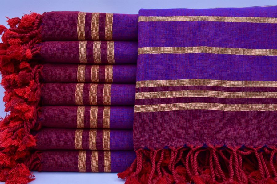 Cotton Towel,Bath Towel,Gift Towel,Turkey Towel,Multicolor Towel,Turkish Peshtemal,33"x70",Beach Towel,Sauna Towel,Turkish Towel,B1-kozalı added by Spoak Member