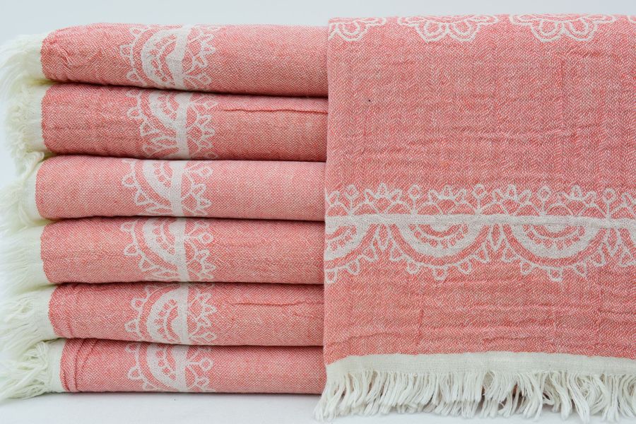 Turkish Towel,Coral Towel,Festival Towel,Eastern Towel,40''x70'',Pattern Towel,Massage Towel,Peshtemal Towel,Camp Towel,k3-güneş added by Spoak Member