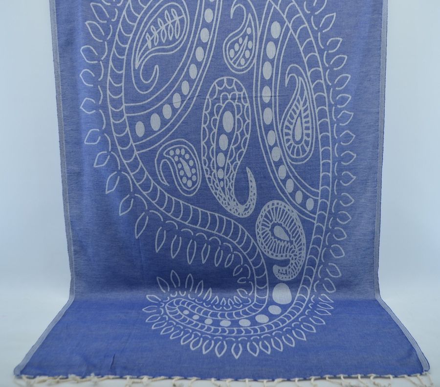 Navy Blue Kilim Design Towel,Shower Towel,Peshtemal,Beach Peshtemal,Hammam Towel,Cotton Peshtemal,40"x70",Sauna Turkish Towel,K1-şahmeran added by Spoak Member
