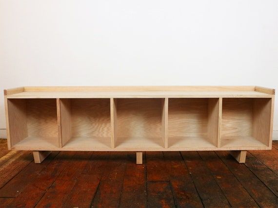 OAK Five Cube Bench/entertainment Center Finished/unfinished - Etsy added by Madelynn Furlong