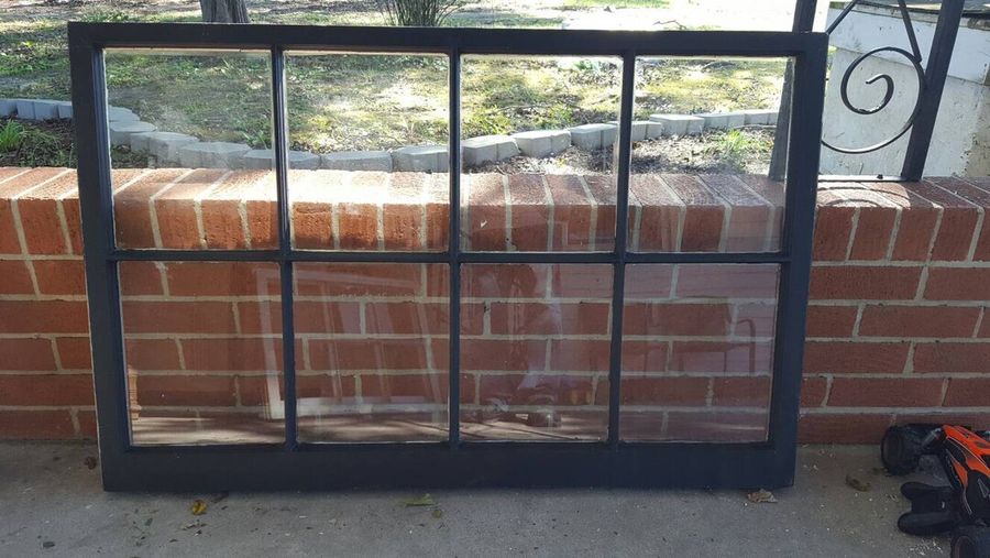 44x27 EXTRA LARGE 8 Pane Old Antique Shabby Vintage Window - Etsy added by Melanie Fenning