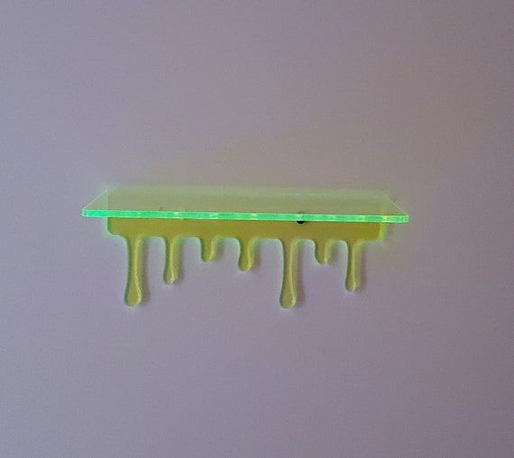 14 Groovy Neon Drip Shelf Decorative Wall Shelf  - Etsy added by Kimberly Brandt