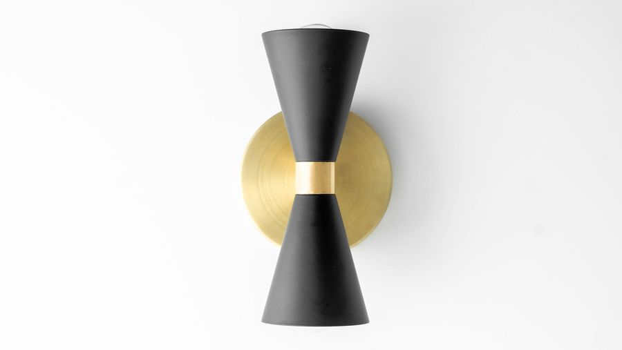 Black Sconce - Large Cone Geometric Sconce - Lighting Fixtures - Light Fixture - Lighting Fixture - Hallway Lighting - Model No. 3531 added by Spoak Member