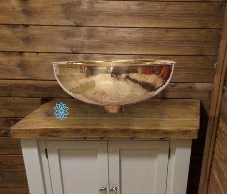 Moroccan copper sink, vessel sink , home decor, Gift , bath vessel sink,Home decor added by Spoak Member