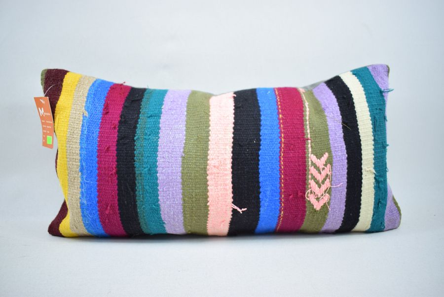 euro sham pillow, handcraft kilim pillow, home decor pillow, bedding pillow, turkish pillow, sofa kilim pillow , 12x24 cushion cover , 04923 added by Spoak Member