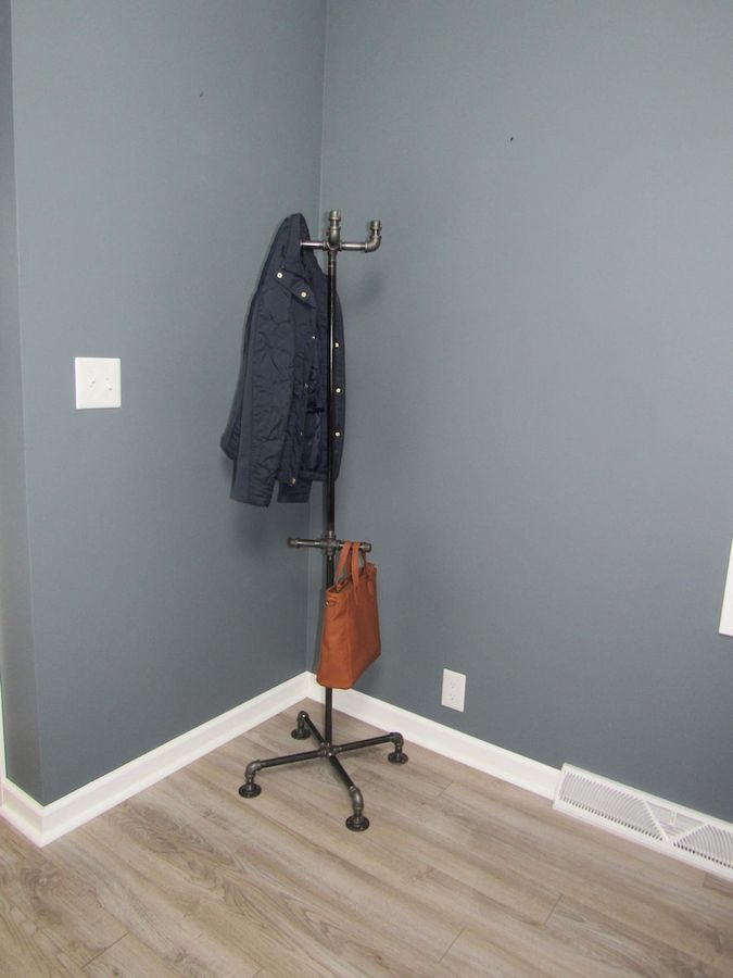 Standing Coat Rack, Coat Tree, Industrial Home Decor, Steampunk Coat Hanger, Entryway Coat Rack added by Spoak Member