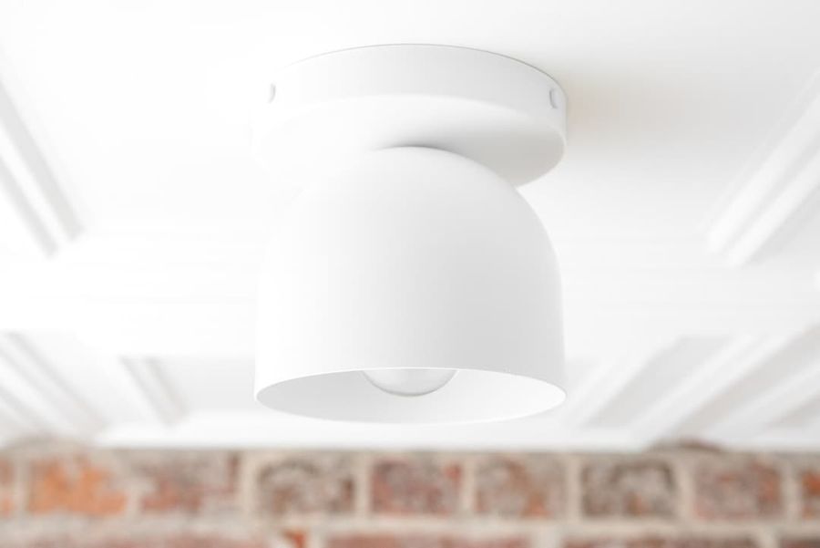 White Ceiling Light Kitchen Lighting Home and Living - Etsy added by Jillian Fiebelkorn
