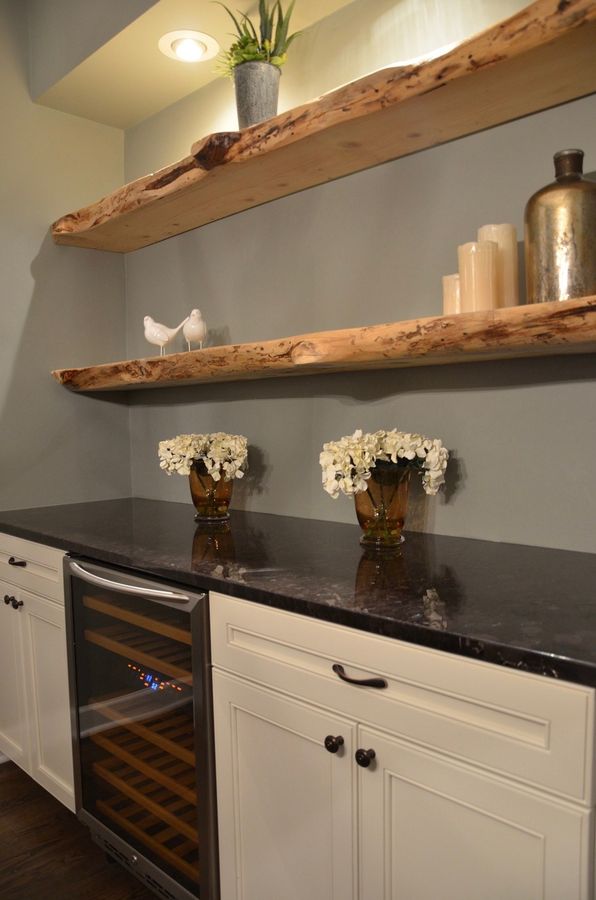 Rustic Live Edge Floating Shelf/shelves | Pantry shelves | Bathroom & Kitchen Shelf/shelves | Book Shelf | Wood Shelf Shelves | added by Courtney Hill
