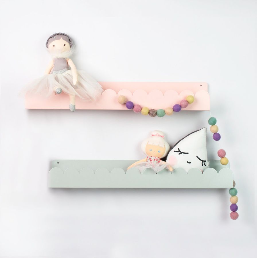 Nursery Floating Bookshelf Cloud  54cm - Etsy added by Courtney Hill