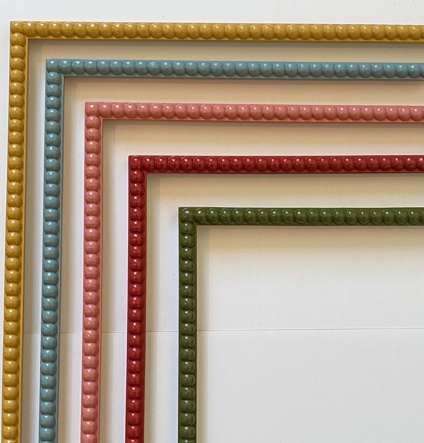 Beautiful Hand Painted Lacquered Bobbin Picture Frames. Any - Etsy added by Lauren Thorp