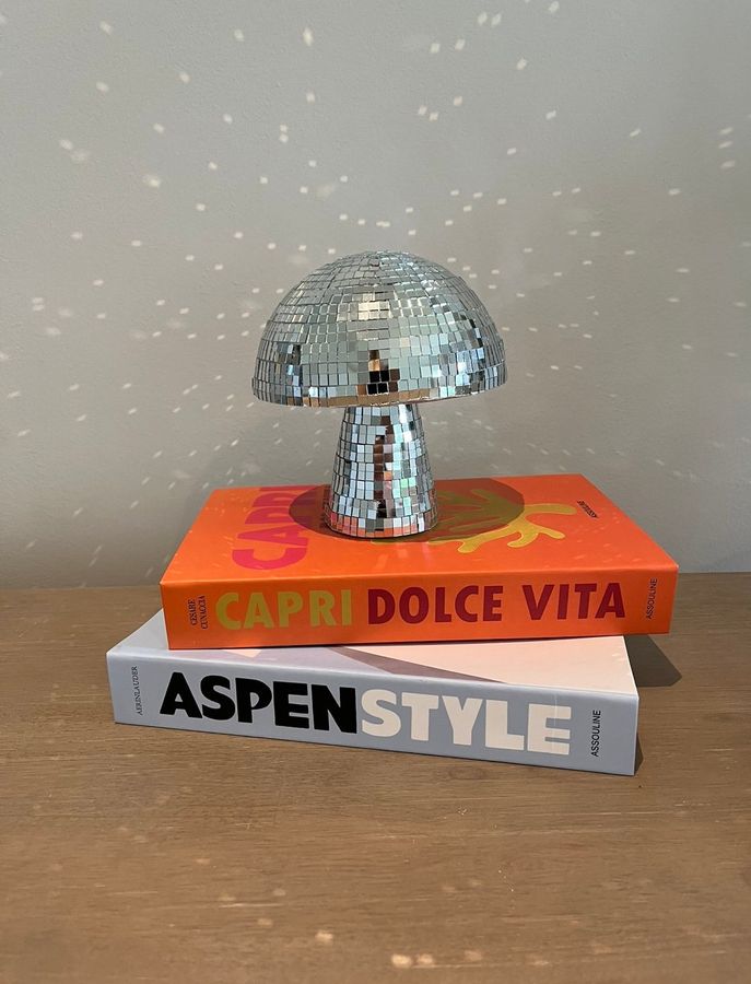 Disco Mushroom / Disco Ball Mushroom - Etsy added by Erica Ramon