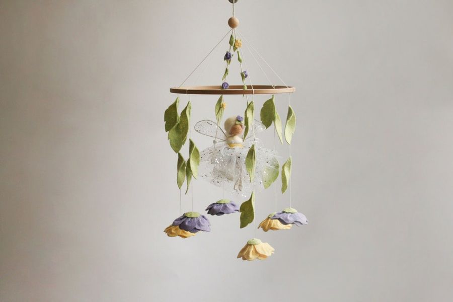 Fairy Girl Baby Mobile  Hanging Crib Mobile  Fairy Baby Crib - Etsy added by Victoria Hardin