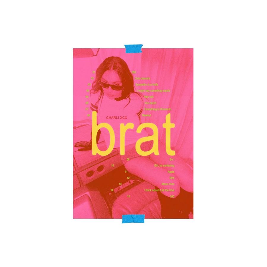 brat by Charli XCX Halftone Poster - Digital Download, Original Design, Music Poster, Printable Wall Art added by Stephanie Northrop