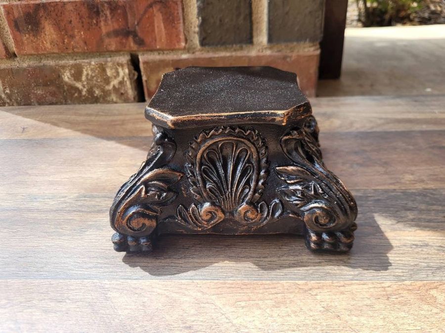 Pillar Candleholder  PICK YOUR COLOR  Capital  Fleur De Lis - Etsy added by Where The Heart Is Designs