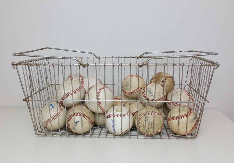 Aged Game Used Baseball Lot of 3 Baseballs Sports Balls Room - Etsy added by Erin Vernon