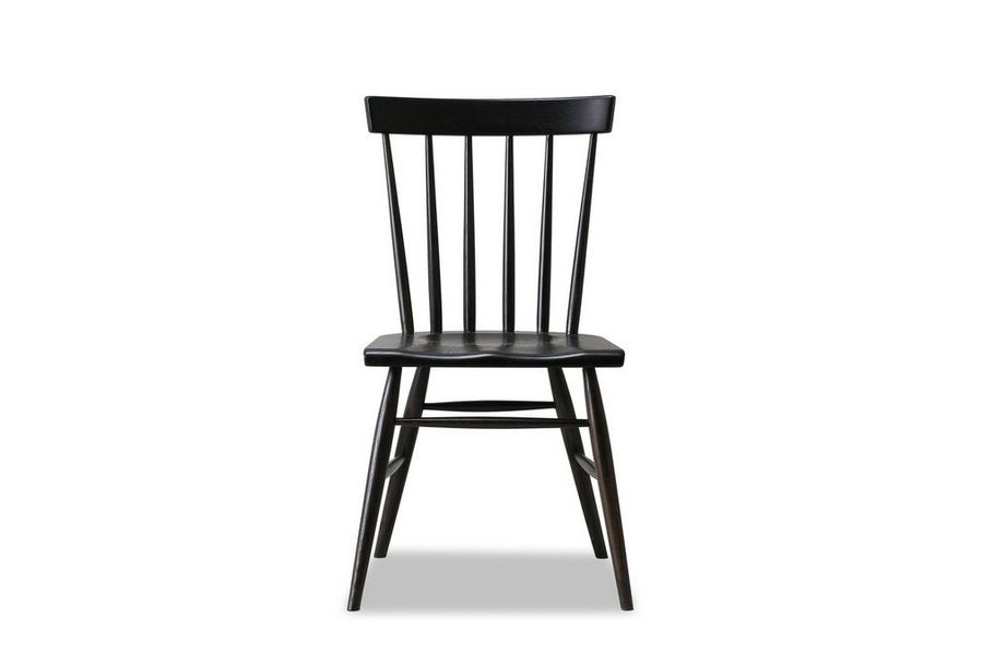 Windsor Chair - Solid White Oak with Charcoal / Black dye - Available in other woods added by Spoak Member