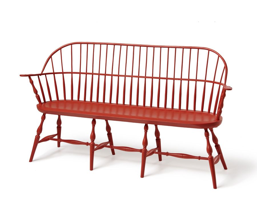 Sack-back Windsor bench added by Courtney Hill