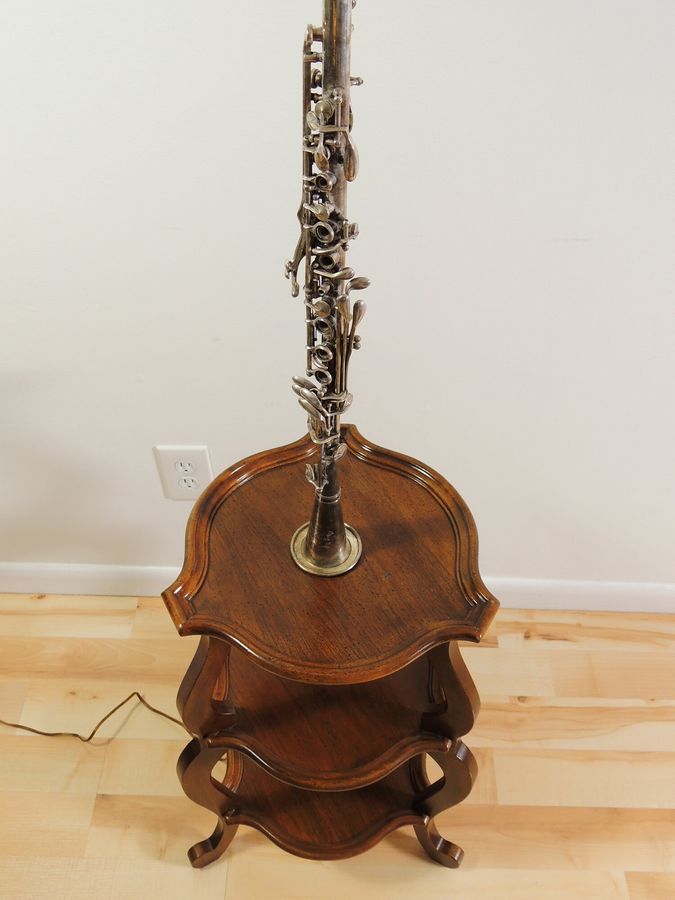 Vintage Stanton Flute Clarinet Table Victorian Style Floor Lamp added by Spoak Member