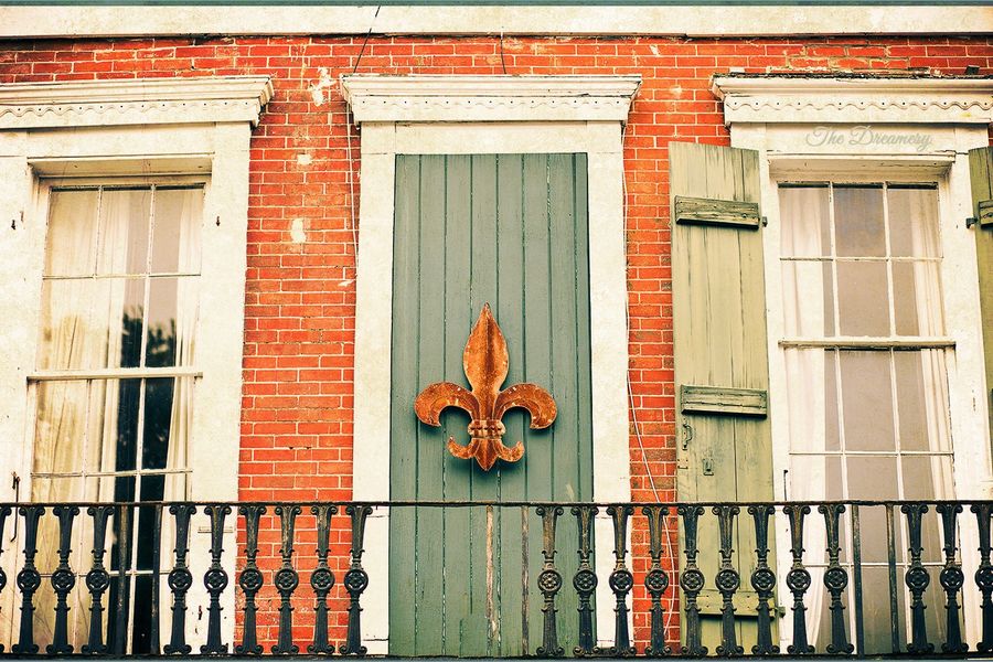 Unframed New Orleans photography | French Quarter Art | New Orleans Decor | French Quarter Architecture | Fleur de Lis | "Rebirth" added by Spoak Member