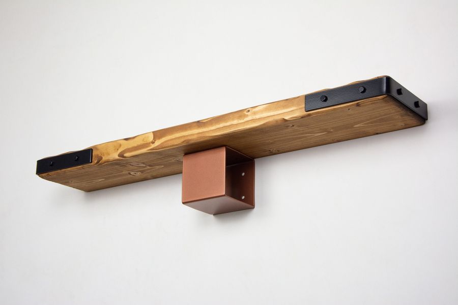 Hand Forged Shelf, Floating Shelf, Industrial Shelf, Wood Shelf, Book Shelf, Rustic Wood Shelf,  Shelf added by Spoak Member