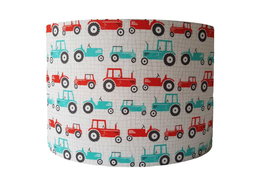 Tractor Lamp For Kids, Tractors Bedroom Lampshade, Boys Room Light For Nursery, Tractor Decoration Babies Room, Baby Boy Nursery Decor added by Spoak Member