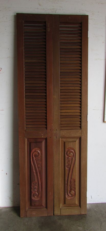 Antique Pair Carved Mexican Old Doors - Etsy added by Olivia Lesch
