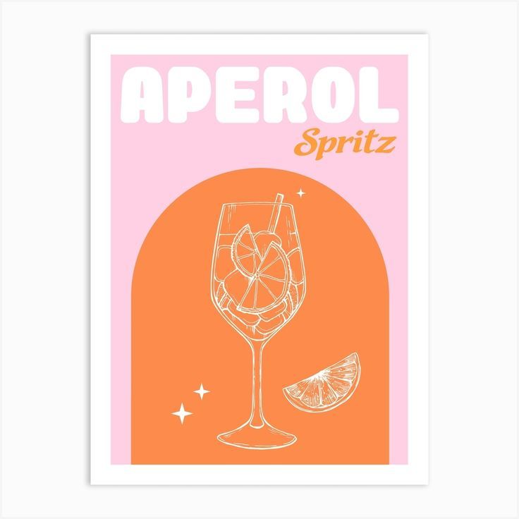 Aperol Art Print in 2021 | Art prints, Diy prints, Wall art canvas prints added by Spoak Member