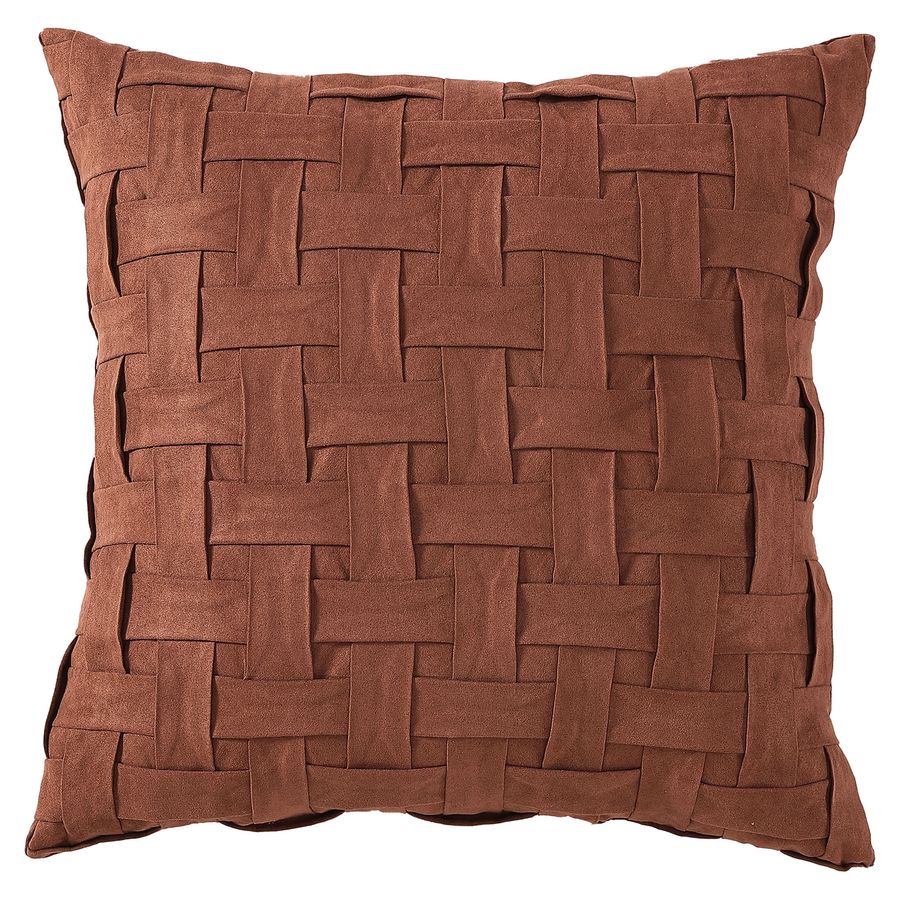 Mainstays, Rust Textured Decorative Throw Pillow, Rust, 18" x 18", Square, 1 Pack - Walmart.com added by Melissa Fraum