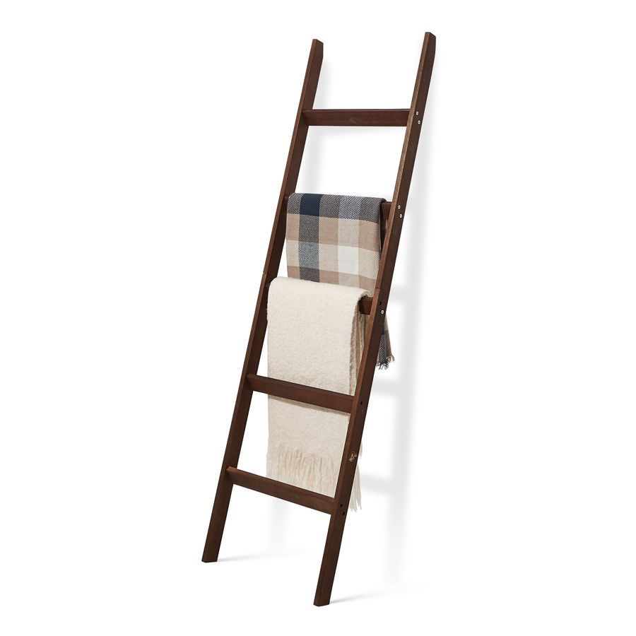 Short Birds Rustic 5ft Blanket Ladder - Farmhouse Home Decor - Quilt/Towels/Throw Wood - Decorative Shelf - Easy Assembly - Leaning - Padded - Dark Brown - Walmart.com added by Christina Miller