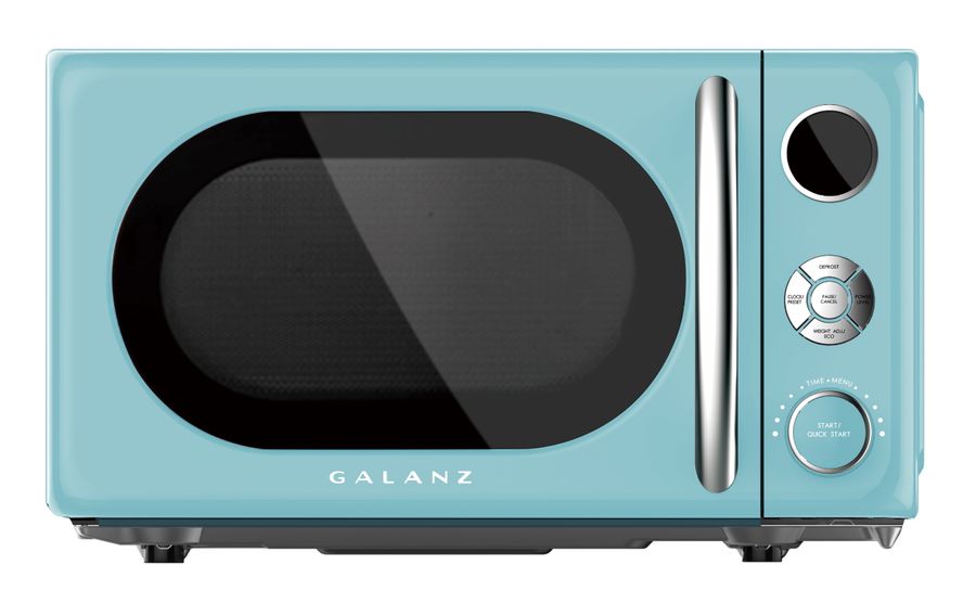 Galanz 0.7 Cu. ft. Retro Countertop Microwave Oven, 700 Watts, Blue added by Spoak Member