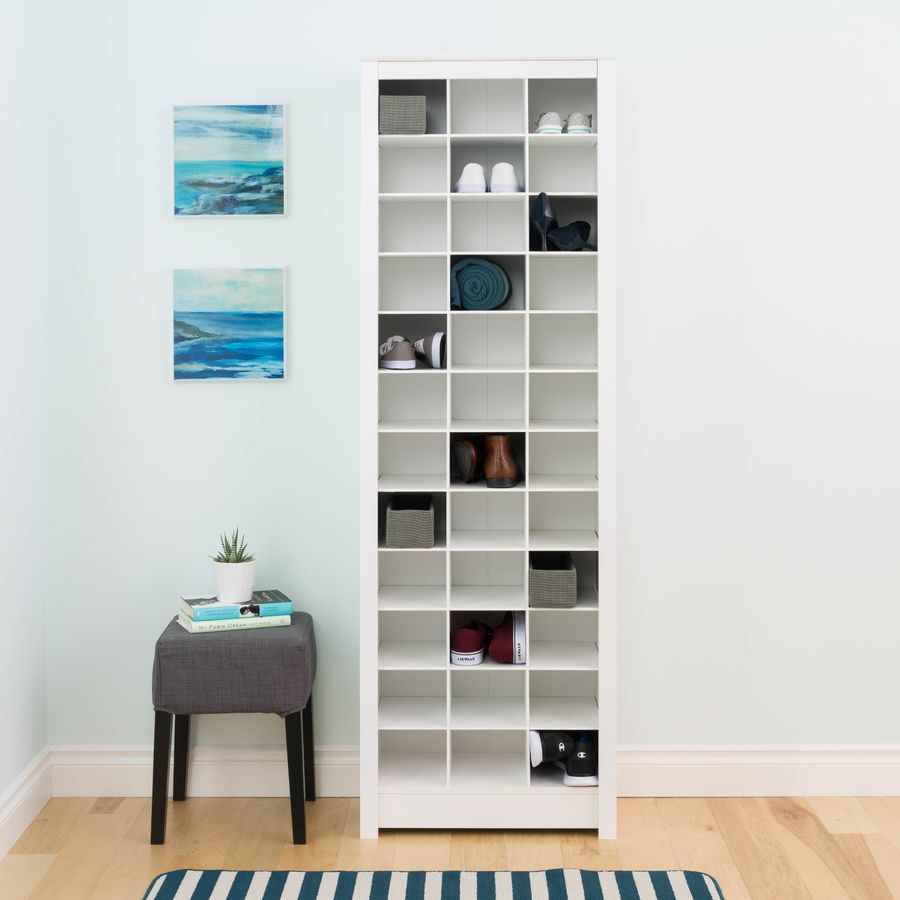 Prepac 12-Tier Storage Shoe Rack, MDF, White added by Spoak Member