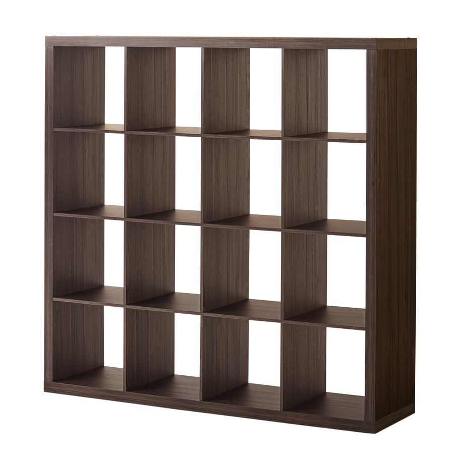 Better Homes & Gardens 16-Cube Storage Organizer, Tobacco Oak added by Spoak Member
