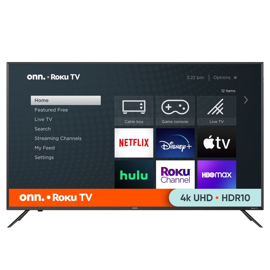 onn. 50” Class 4K UHD (2160P) LED Roku Smart TV HDR (100012585) - Walmart.com added by Liz Kirby