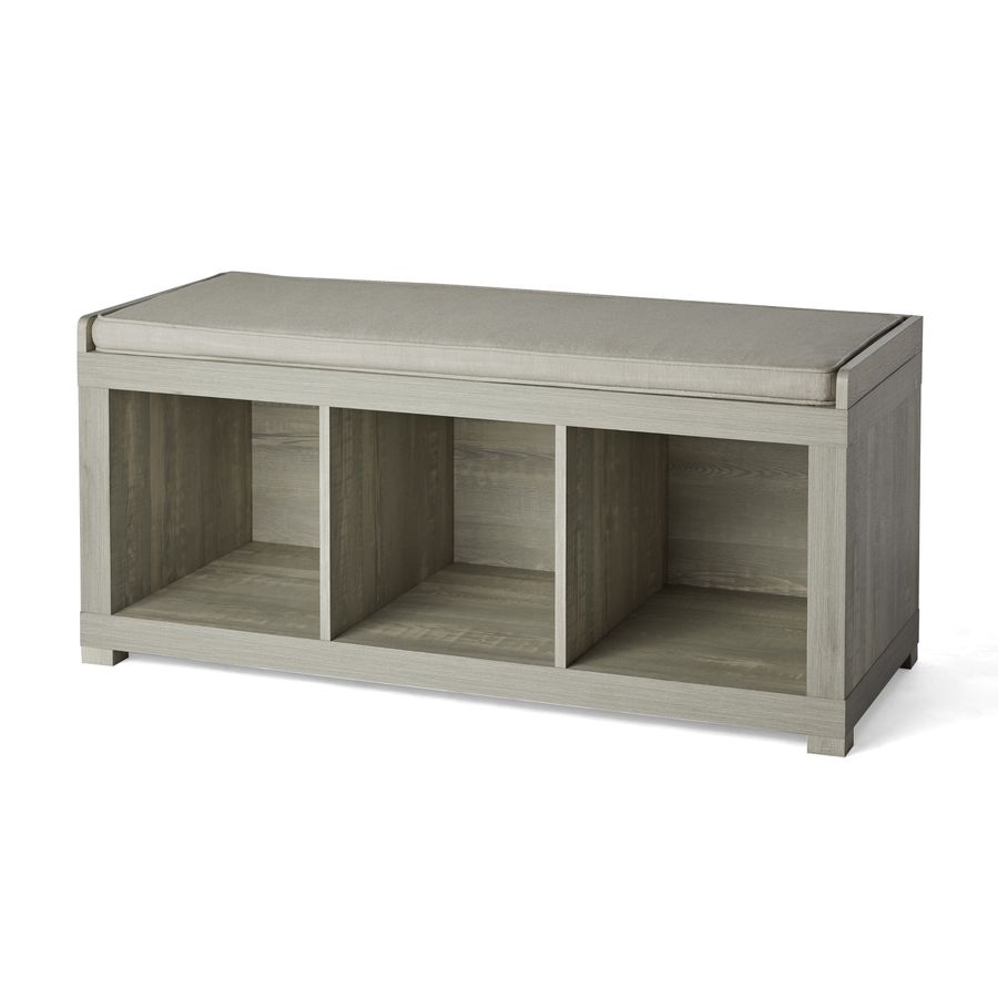 Better Homes and Gardens 3-Cube Organizer Bench, European Oak added by Hilary Finn