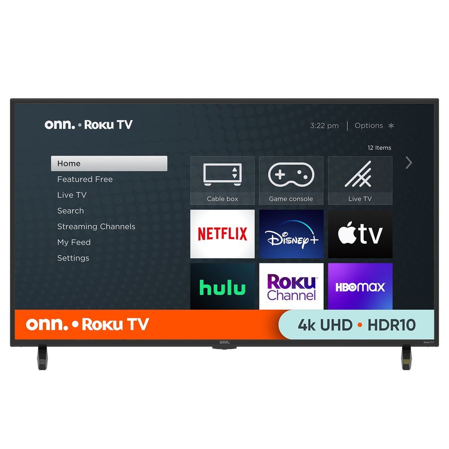 onn. 43” Class 4K UHD (2160P) LED Roku Smart TV HDR (100012584) - Walmart.com added by Liz Kirby