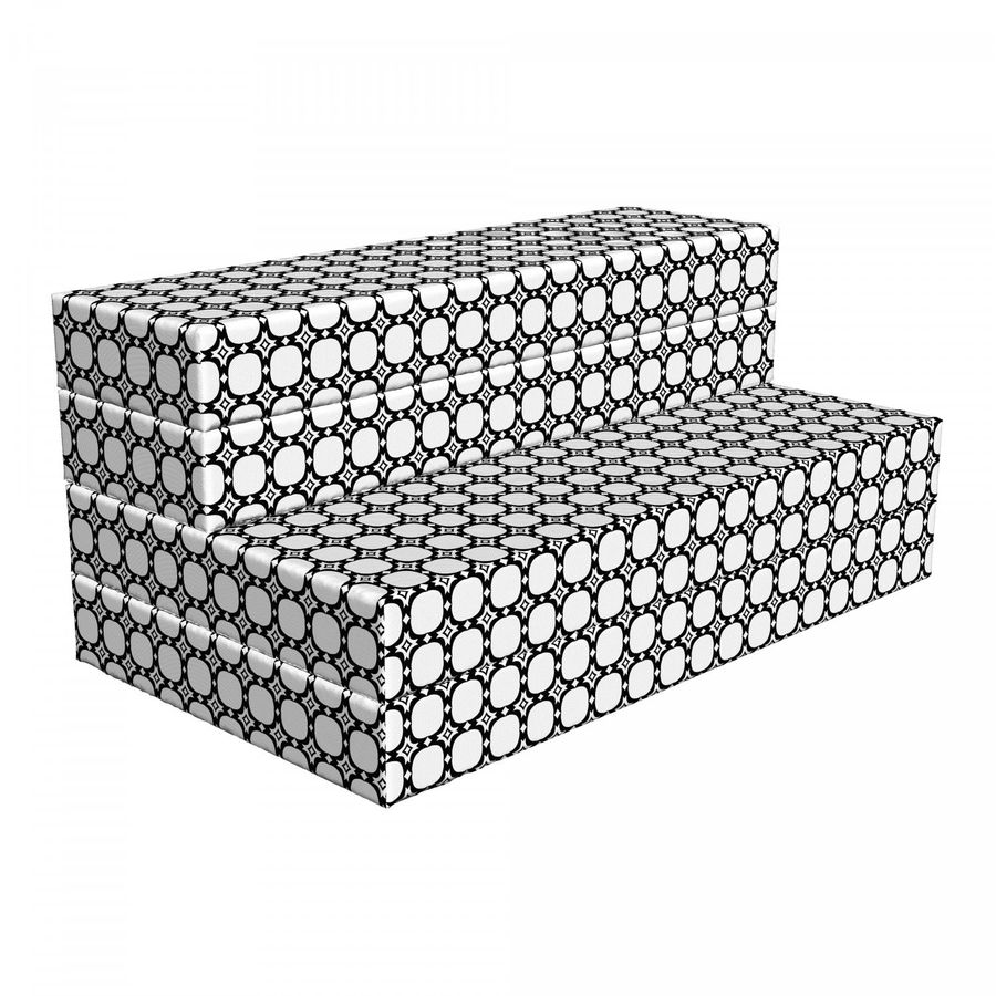 Abstract Foldable Mattress, Simplistic Classic Print, 78.7" x 47.2", Charcoal Grey White, by Ambesonne - Walmart.com added by erika grossman