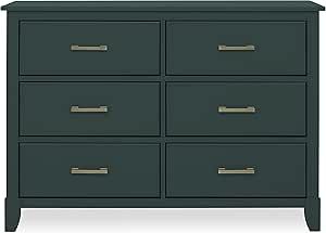 Dream On Me Universal Double Dresser I Kids Bedroom Dresser I Six Drawers Dresser I Mid Century Modern added by Spoak Member